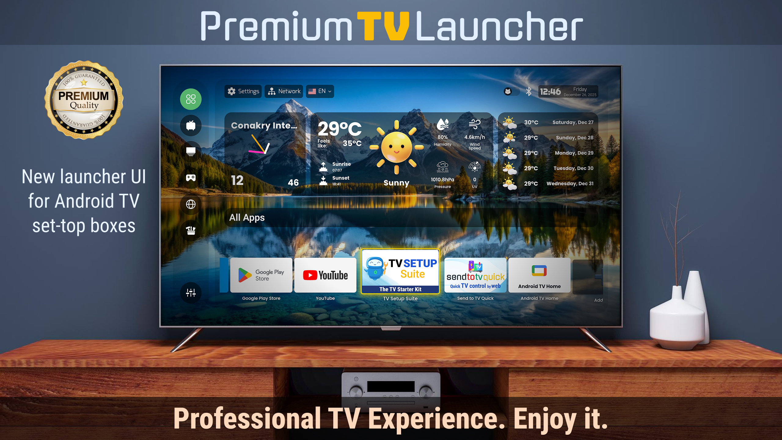 TV Launcher Premium Smart UI screenshot 1