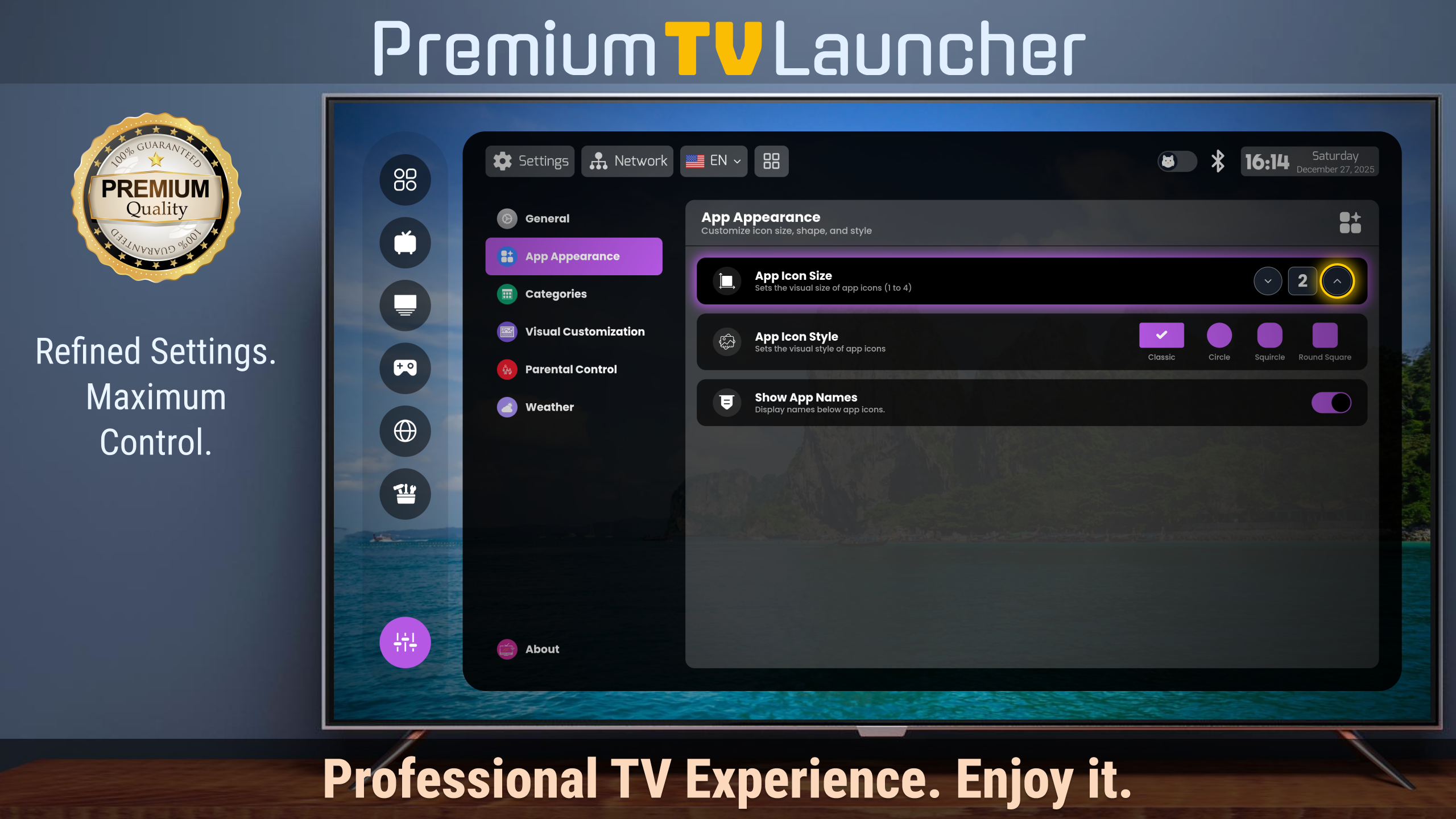 TV Launcher Premium Smart UI screenshot 3